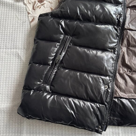 Moncler Down Vest Tibb Black Down - Picture 3 of 8